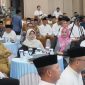 Bupati Pandeglang, Raden Dewi Setiani saat menghadiri acara safari Ramadhan di Gedung Pendopo Gubernur Banten.