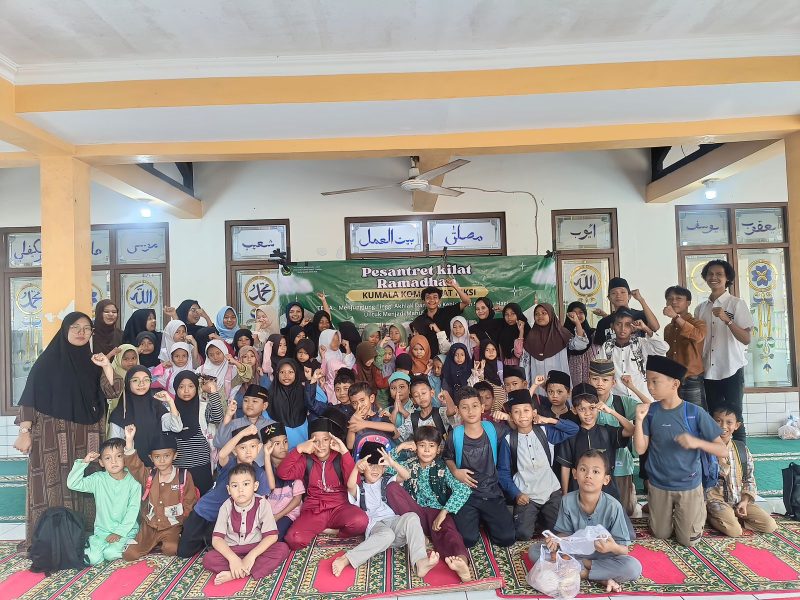 Antusias anak pelajar mengikuti pesantren kilat