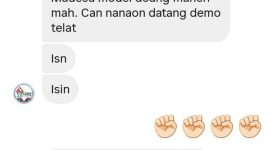 Tangkapan layar percakapan akun anonim “Bersahaja” yang beredar di media sosial dan memicu polemik di Kabupaten Lebak. Salah satu pihak yang merasa dirugikan menyatakan tengah menyiapkan langkah hukum.