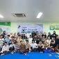 Kebersamaan peserta Pelatihan Kader Penggerak Pemuda dan Remaja Masjid yang diselenggarakan di Masjid Agung Al-A’raaf, Kabupaten Lebak.