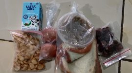 Menu Makan Bergizi Gratis (MBG) yang diberikan kepada para siswa di Sekolah SMA Negeri 4 Kabupaten Pandeglang, dikeluhkan orang tua siswa.