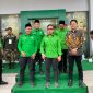 Sejumlah kader PKB Pandeglang saat ditemui awak media seusai acara Muscab PKB di Pandeglang, Minggu (5/4/2026)