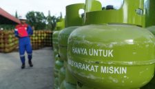 Gambar Ilustrasi harga kenaikan gas Elpiji 3 kilogram.