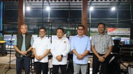 Foto bersama saat acara silaturahmi Kamtibmas Kapolda Banten dan PWI Banten.