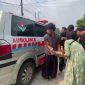 Kondisi proyek perbaikan Jalan Kaduagung–Gunungkencana di Desa Tambakbaya, Kecamatan Cibadak, Kabupaten Lebak, tanpa rambu peringatan diduga menjadi penyebab kecelakaan pengendara motor, Selasa (19/5/2026).