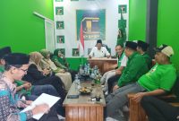 Caption : menjelang musyawarah cabang (Muscab) VI, DPC PPP Kabupaten Pandeglang menggelar rapat konsolidasi internal.