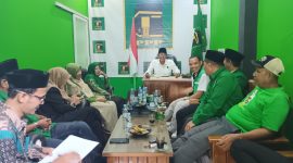 Caption : menjelang musyawarah cabang (Muscab) VI, DPC PPP Kabupaten Pandeglang menggelar rapat konsolidasi internal.