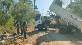 Program TNI Manunggal Membangun Desa (TMMD) Ke-129 yang dilaksanakan Kodim 0601/Pandeglang mendapat apresiasi dari Anggota DPRD Kabupaten Pandeglang.