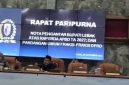 Rapat paripurna DPRD Lebak terkait penyampaian nota pengantar bupati atas Raperda APBD 2027 dan pandangan umum fraksi ditunda, Senin (28/9/2026). Bupati dan Wakil Bupati Lebak tidak hadir dalam rapat tersebut. Sejumlah anggota DPRD menyoroti minimnya kehadiran jajaran Pemkab Lebak.