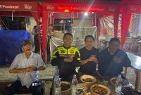Kapolres Pandeglang, AKBP Sonny Harsono saat sambangi gedung juang.