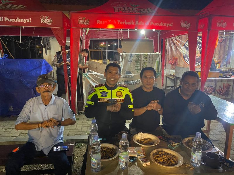 Kapolres Pandeglang, AKBP Sonny Harsono saat sambangi gedung juang.